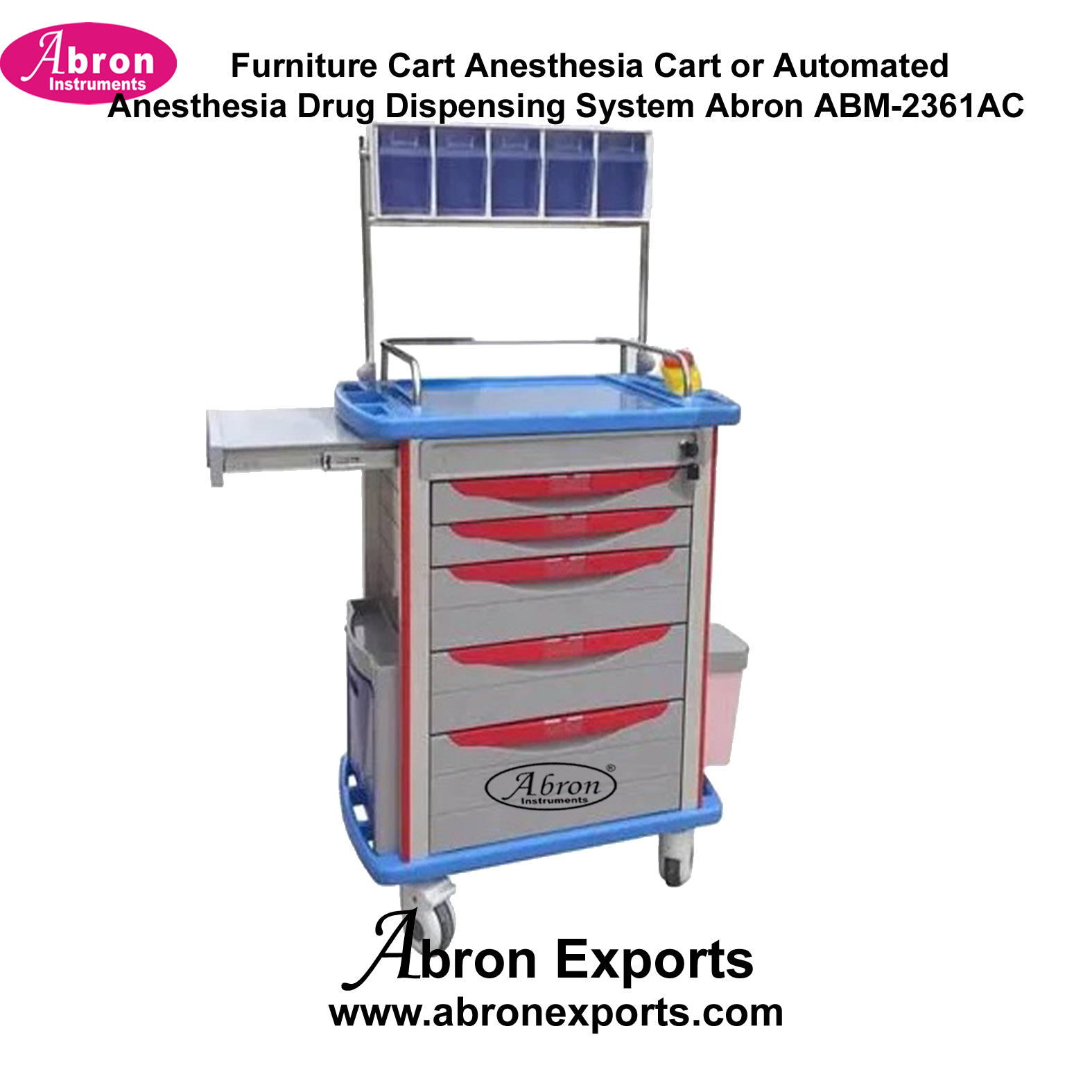 Furniture Cart Anesthesia Cart or Automated Anesthesia Drug Dispensing System Abron ABM-2361AC 